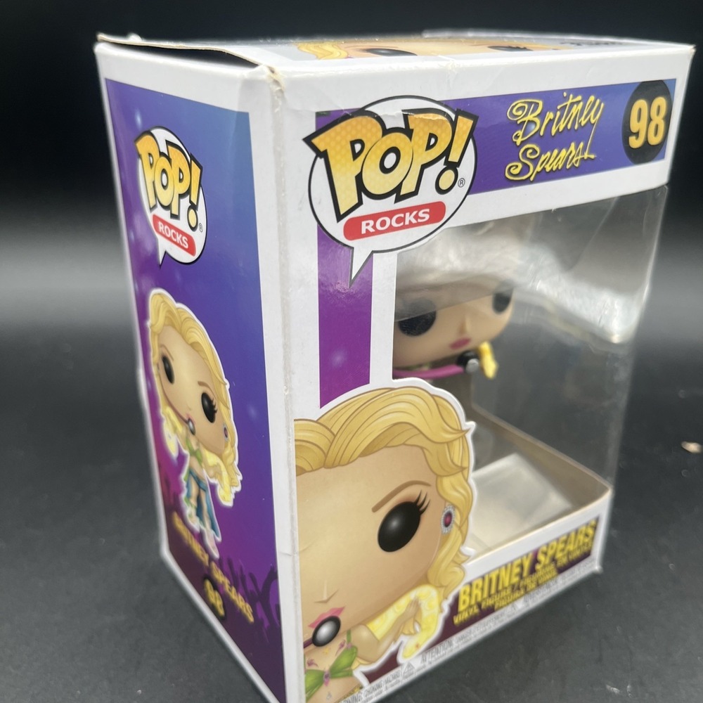 Funko Pop! Rocks: Britney Spears #98 New In Box - Picture 15 of 16